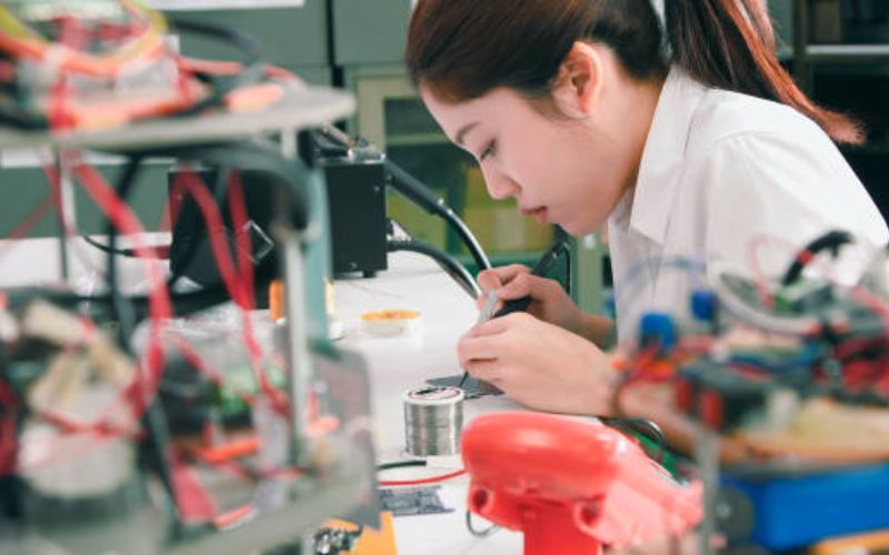 Xuất khẩu lao động Nhật Bản cho nữ lắp ráp linh kiện